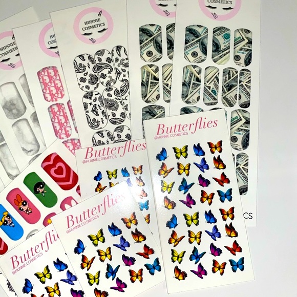Nail decals! Wholesale bundle | 12 sheets included - Picture 3 of 11